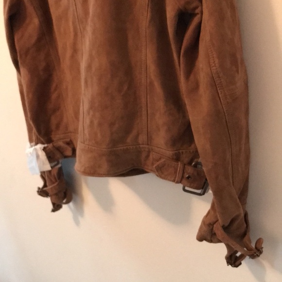 NWT Free People Avis Suede Moto Jacket size Medium - Picture 17 of 17